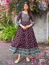 Womaniya Vol 15 By Blue Hills Rayon Foil Printed Anarkali Kurtis Wholesale Shop In Surat
